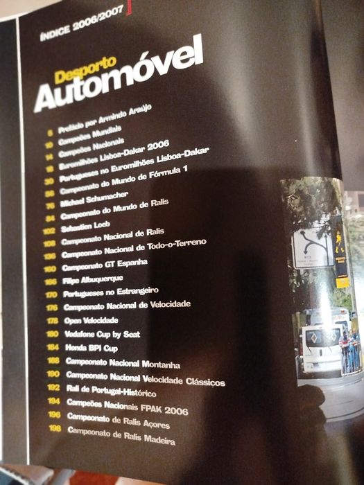 Livro desporto automóvel 2006/2007