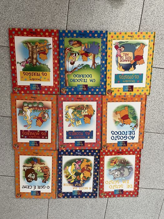14 Livros da coleção Winnie the pooh