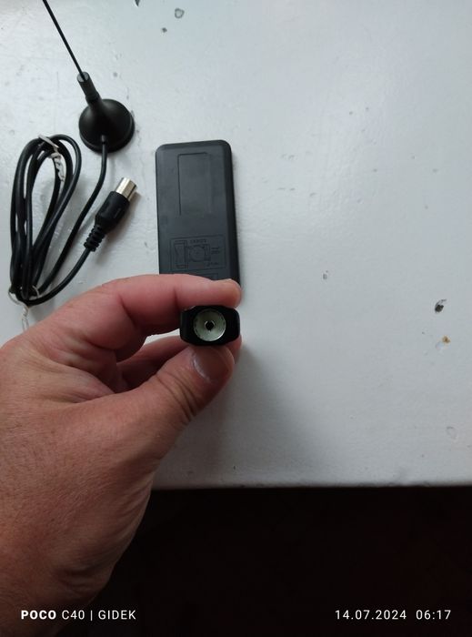 Karta telewizyjna usb MT4168 + pilot +dwie anteny