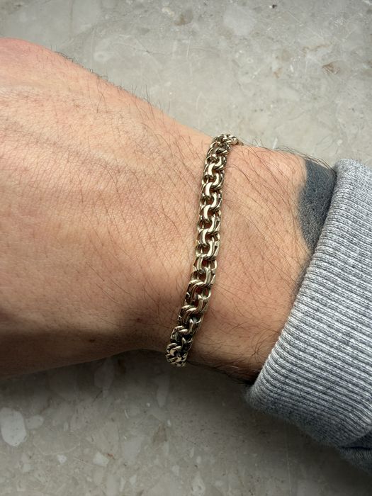 Złota bransoletka garibaldi