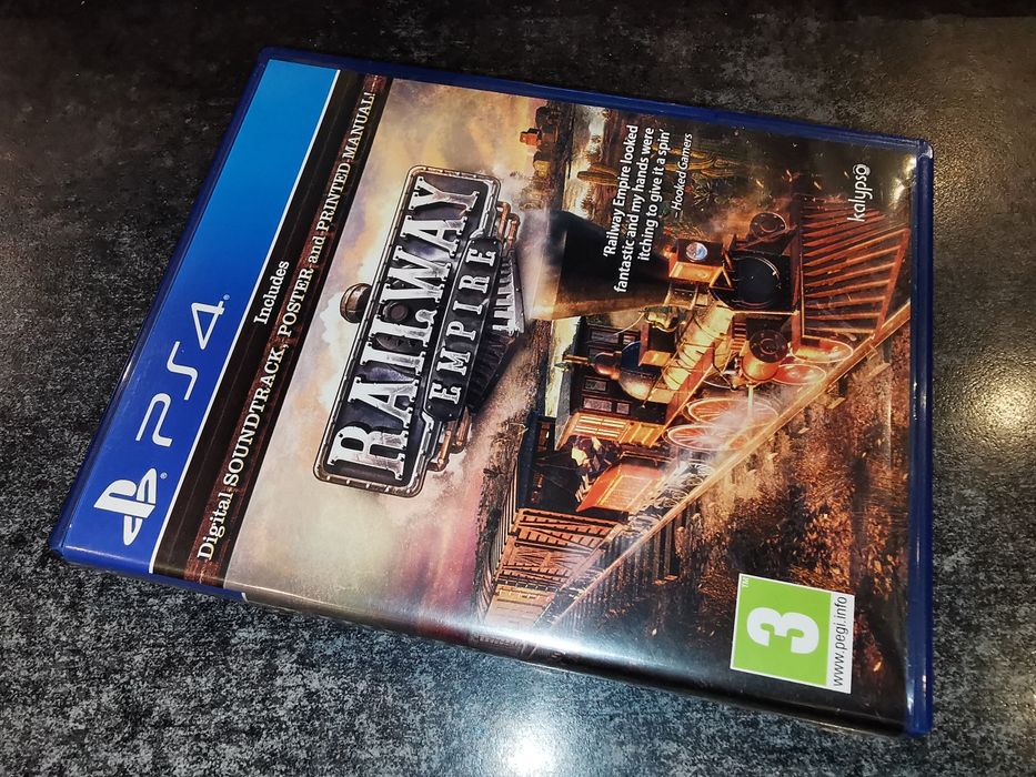 Railway Empire (kolej torowa) PS4 gra (rzadkość na rynku) SKLEP