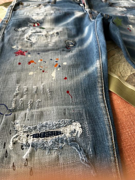 Spodnie Dsquared 52 slim fit