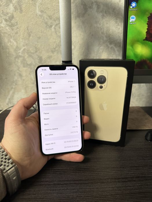iPhone 13 Pro 256Gb • Идеал • Полный комплект • АКБ 82% • Айфон