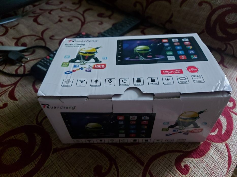 Анроїд магнітола 7дуймів 2/32gb карплей андроїд авто
