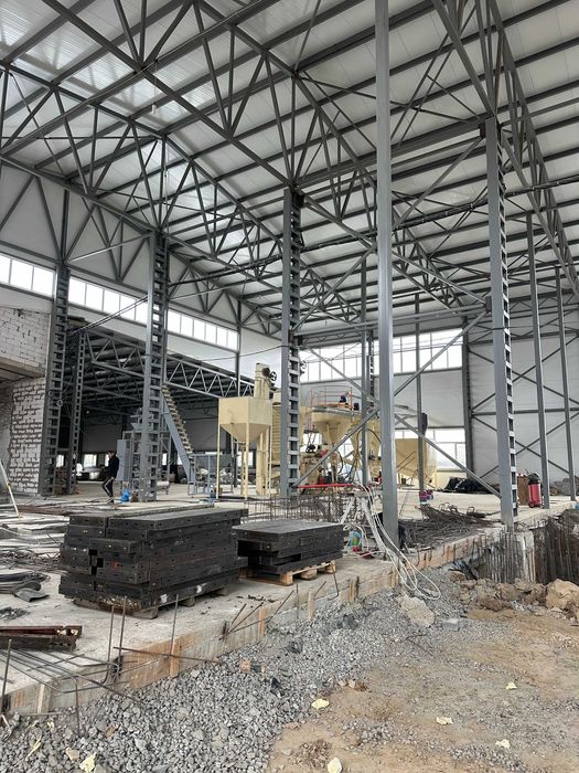 Монолітні роботи , Промислове будівництво, Бетонні роботи, Генпідряд