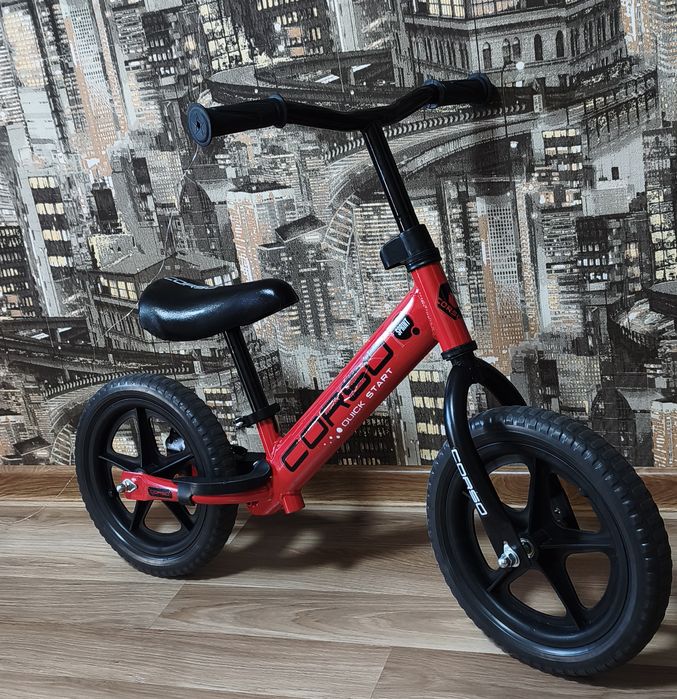 Велобіг 12" Corso Sprint, сталева рама