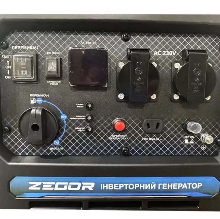Бензиновий інверторний генератор ZEGOR DIN-MUTE4500 , ГАРАНТІЯ,4.5 кВт
