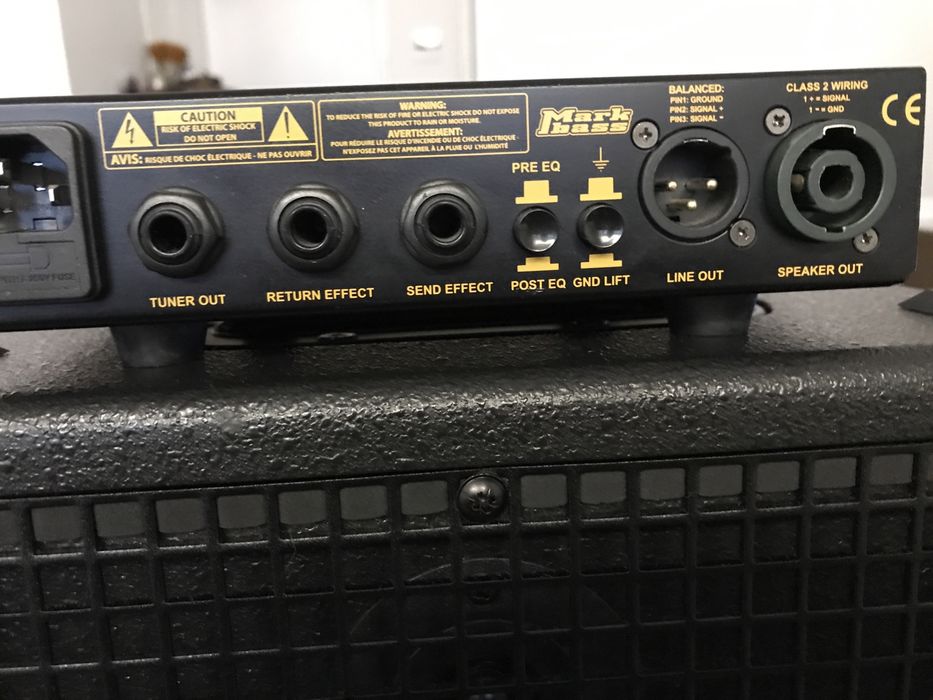 Markbass nanomark 300w amplificador de baixo