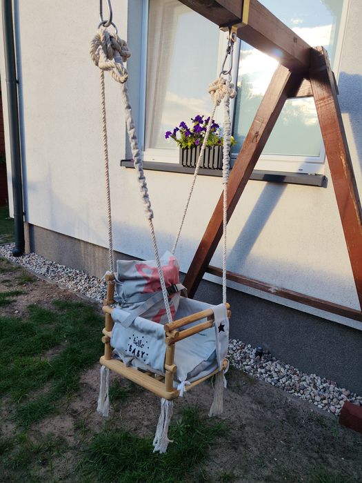 Huśtawka dla dziecka z liskiem
