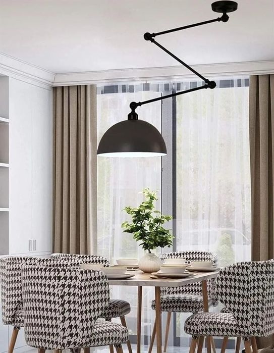 Lampa wisząca led, macaron miętowa