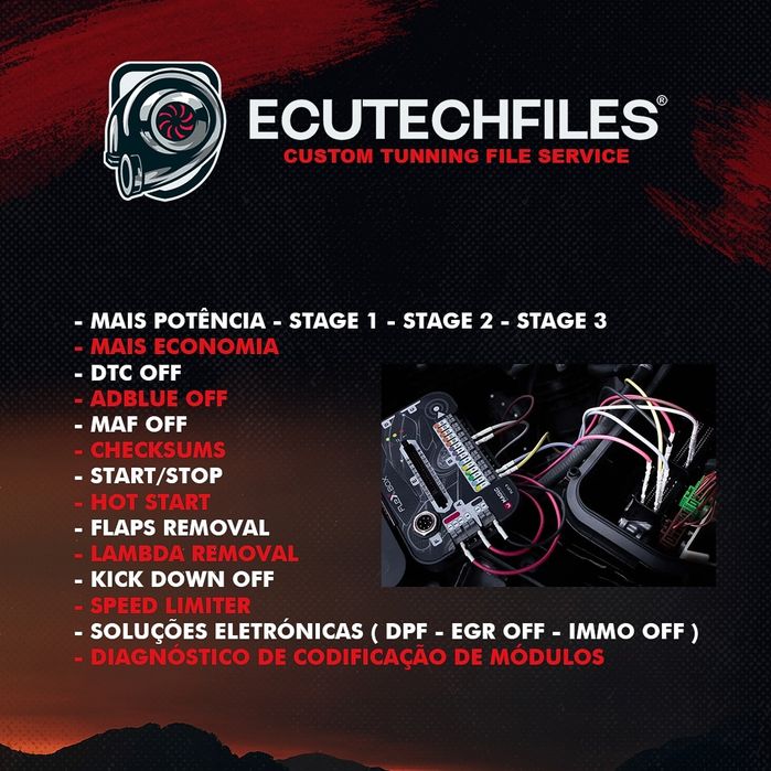 Reprogramação de centralina