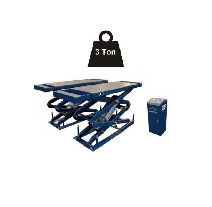 Elevador do tipo tesoura de embutir no chão 3Ton