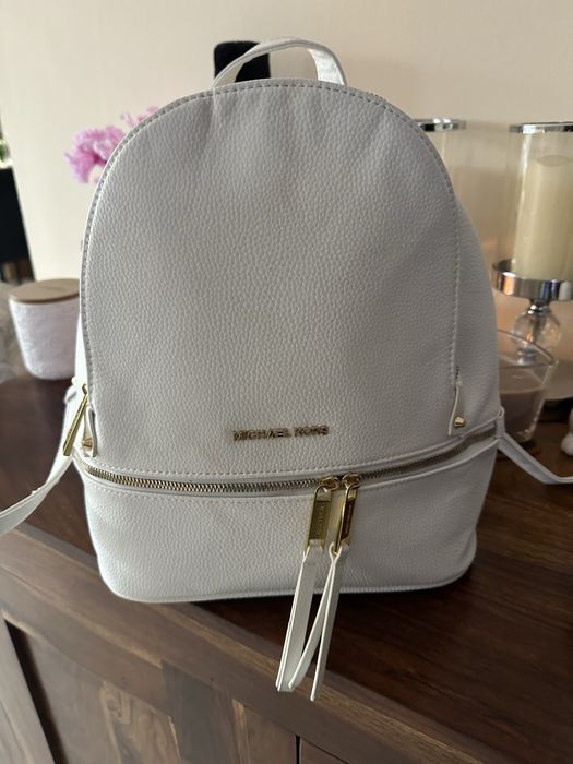 Plecaczek biały michael kors