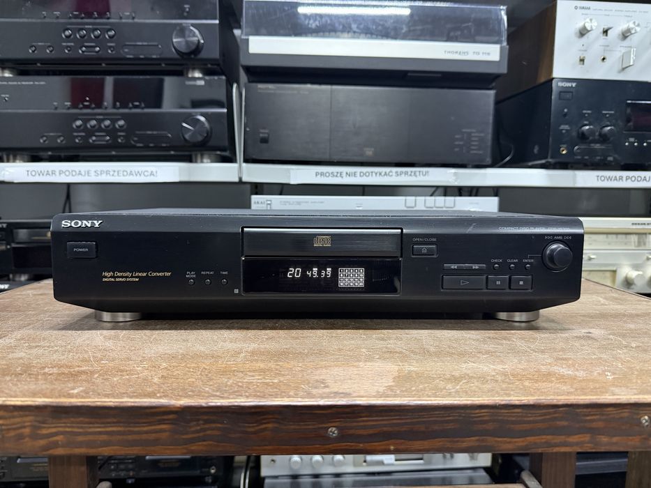 ‼️ Sony CDP-XE300 – Odtwarzacz CD Stereo Hi-Fi z 1-Bitowym Przetwornikiem DAC, Programowaniem Utworów i Funkcją Repeat | Audio Room