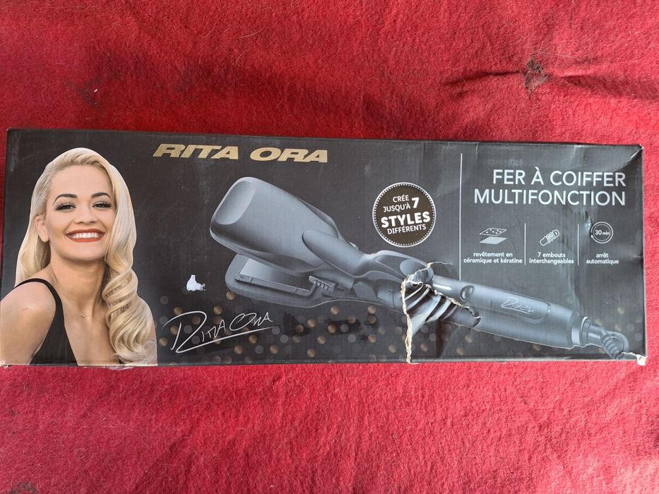 wielofunkcyjna lokówko-prostownica Rita Ora RHC