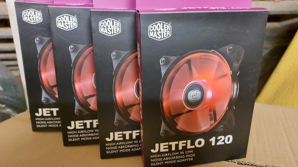 Ventoinhas Cooler Master JETFLO 120