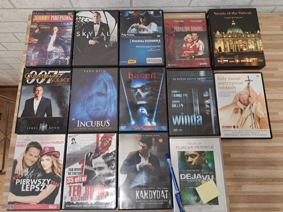 Sprzedam 40 filmów na DVD