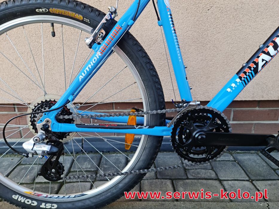 Rower górski MTB AUTHOR koła 26 SHIMANO ACERA aluminium rabat WYSYŁKA