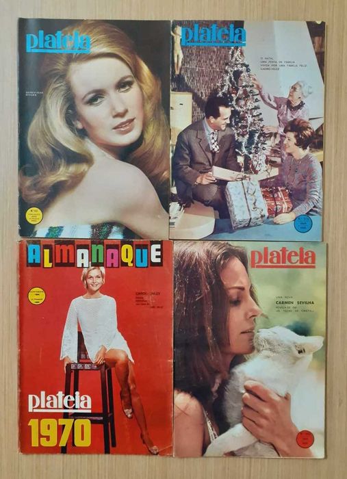 Revistas Plateia de 1970 a 1971 (Lote 5)