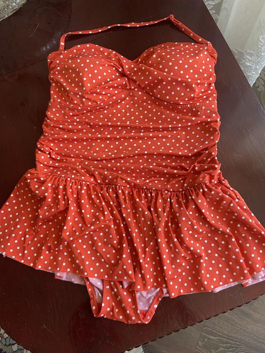 Matalan яркий купальник-платье танкини, р.16 (50)