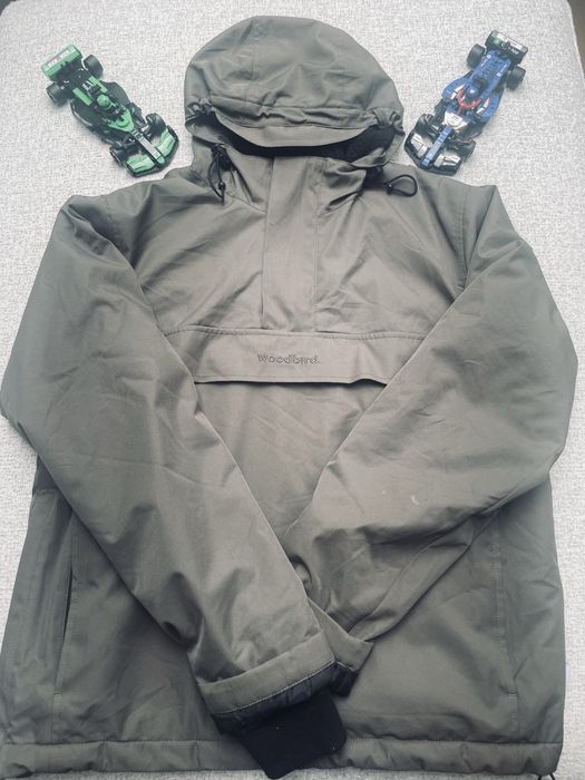Kurtka anorak kangurka Woodbird Frenzy Jacket XS khaki męska damska unisex