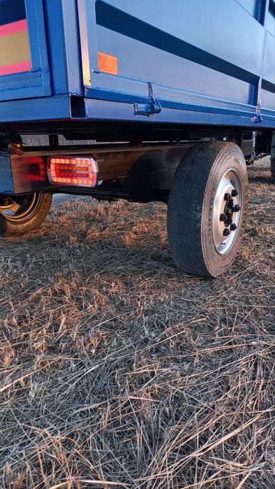 Причіп до міні трактора