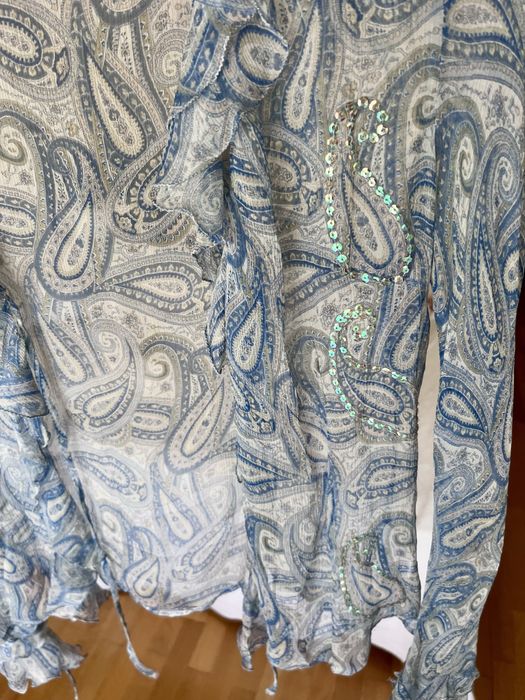 Blusa azul René Derhy