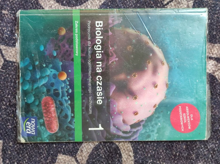 Podrecznik do biologii nowa era klasa 1 zakres podstawowy, używany