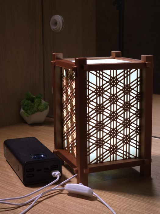 LED настільна лампа USB | світильник для блекауту | нічник Kumiko