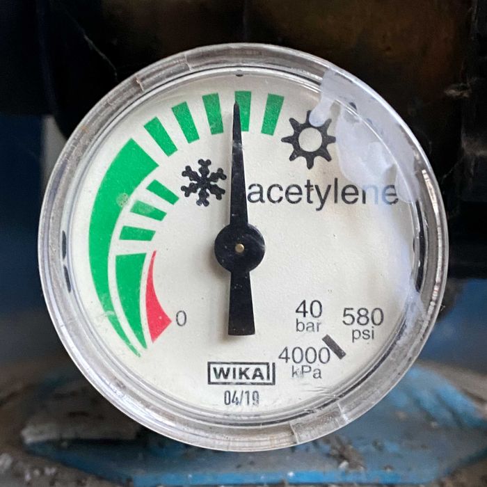 Conjunto Oxiacetilénico Air Liquide com Maçarico | Oxigénio + Acetileno