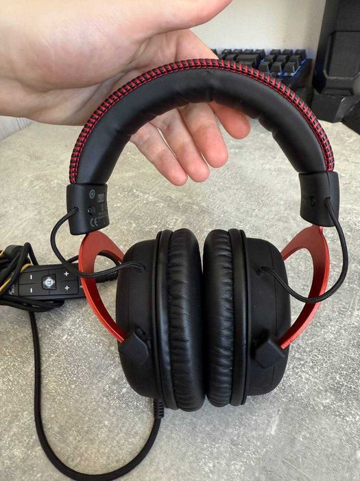 Гарнітура дротова ігрова HyperX Cloud 2 Black-Red