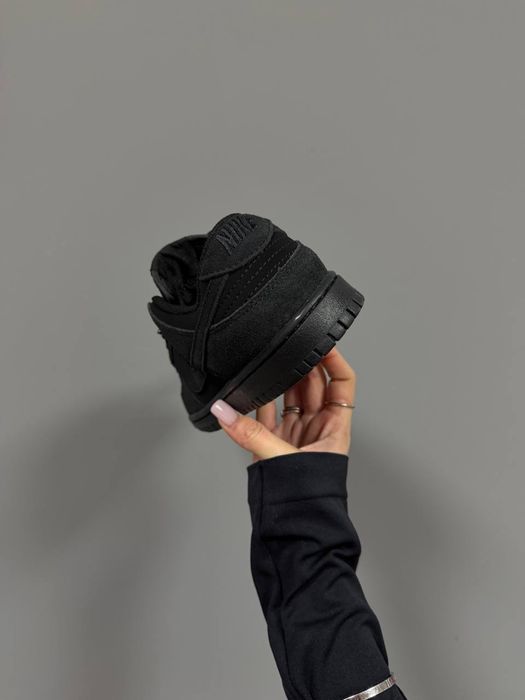 36-45 р кросівки NIKE SB DUNK NUBUCK Full BLACK