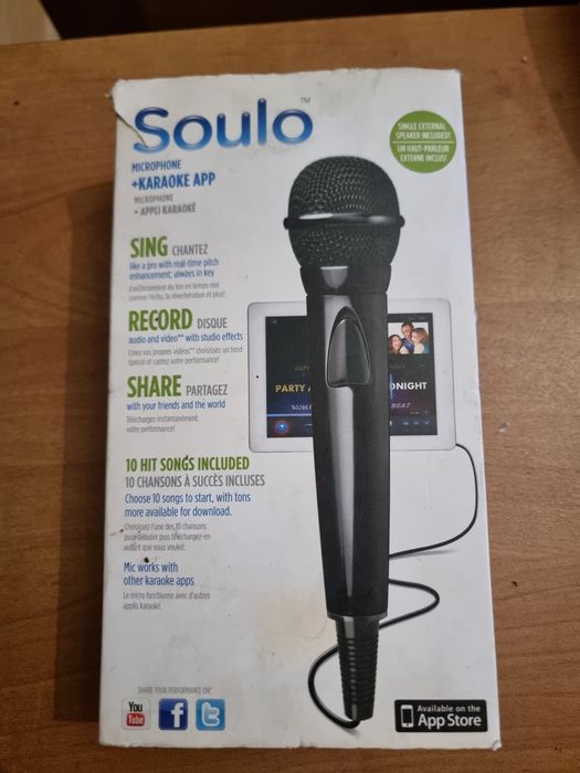 Soulo mikrofon plus appka do karaoke