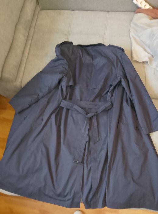 Płaszcz męski granatowy