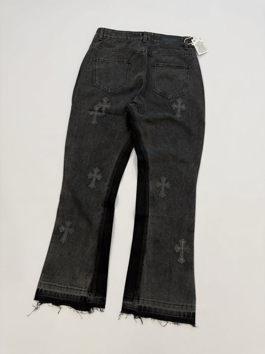 Gallery Dept x Chrome Hearts Flared джинси | гелери депт хром хартс