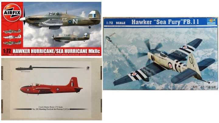 Kits aviões 1:72 Ingleses