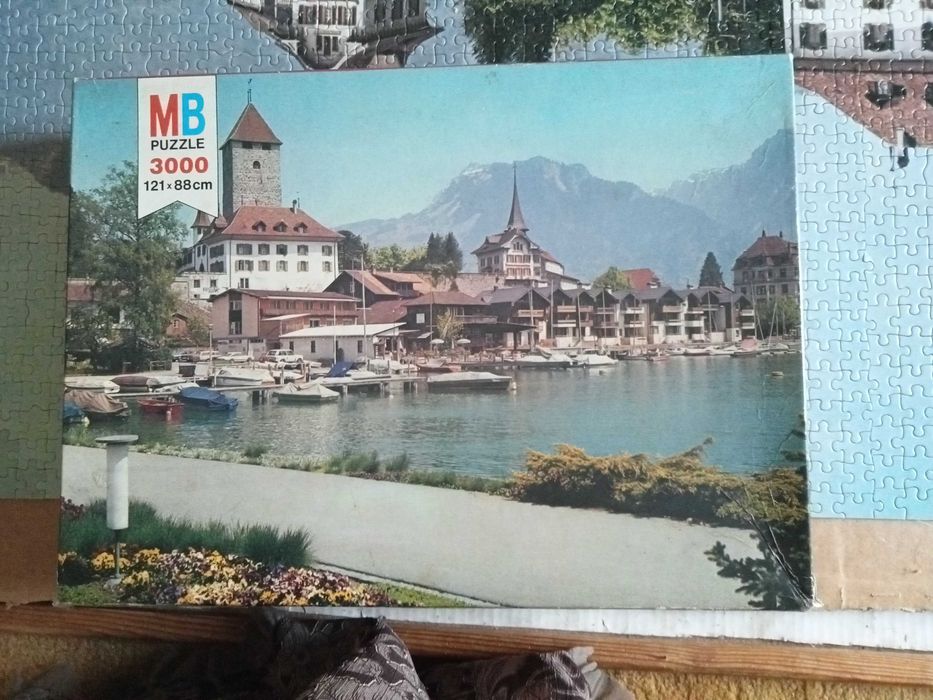 puzzle3000,,miasto nad woda,,brak2 elem