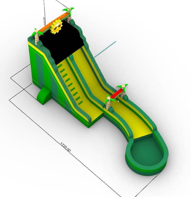 Insuflável Mega Slide Splash
