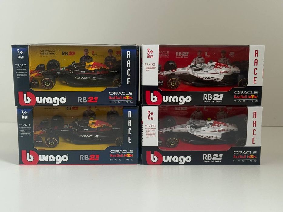 Моделі Bburago F1 Red Bull Racing RB21 2025 (#1): 525 грн
