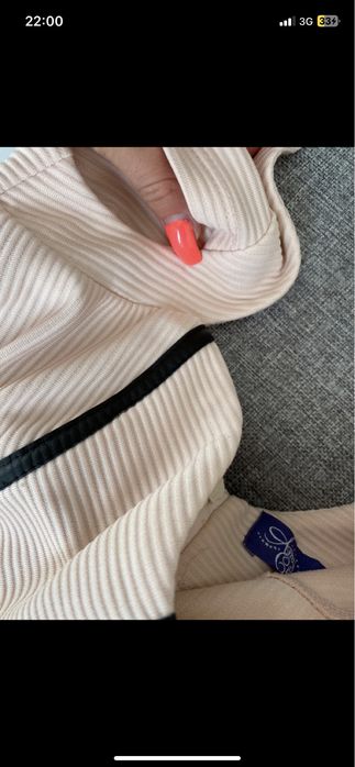 M 38 sukienka pudrowa