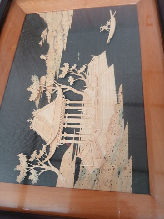 Quadro japones vintage