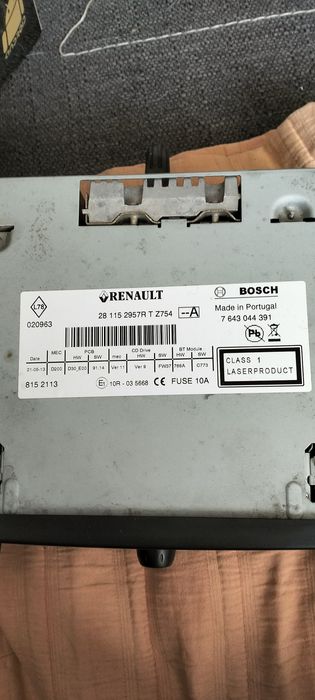 Магнітола штатна Рено трафік