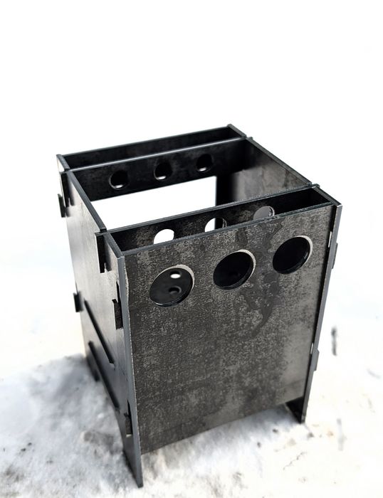 Пічка щепочниця розбірна 3мм Щепочница Трісочниця