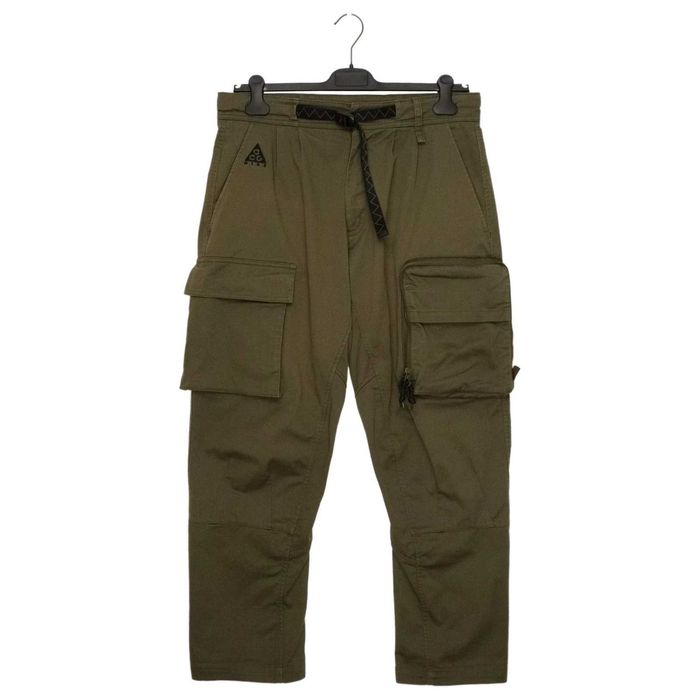 Nike Lab ACG SS18 Woven Multi Pocket Ninja Khaki Cargo Pant