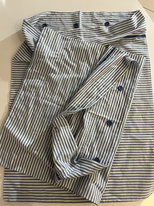 Dwie poszewki ikea 48x60 paski