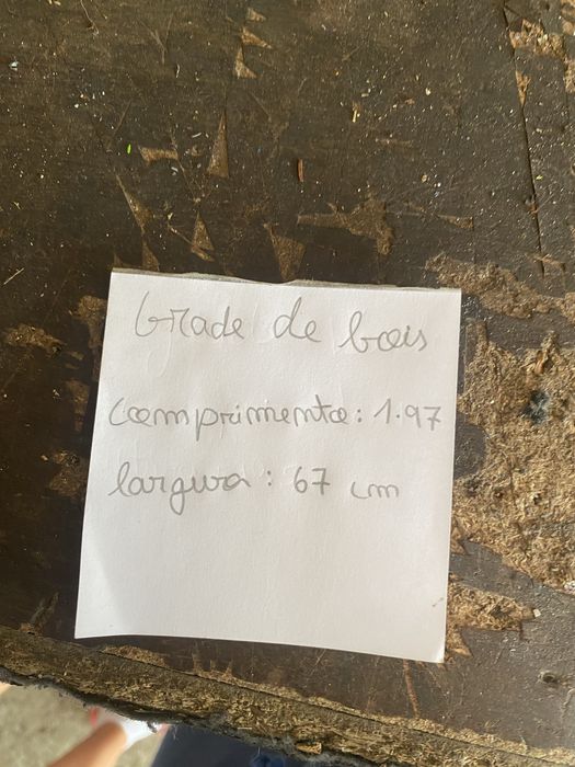 Grade de bois
