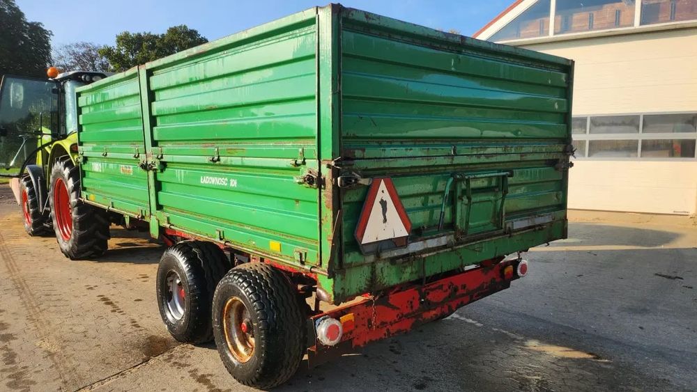 Przyczepa tandem  rolnicza  Warfama>   10 ton sprowadzona na 3 strony