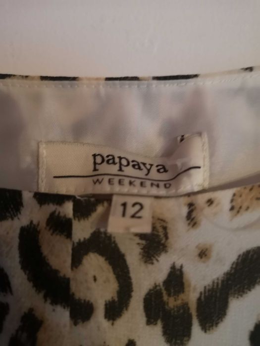 Sukienka w panterkę