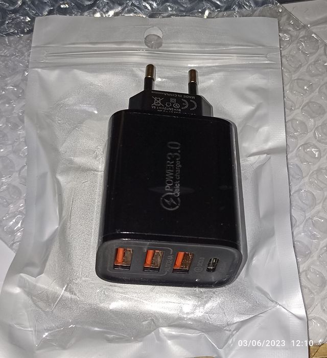 Carregador, cabo universal USB