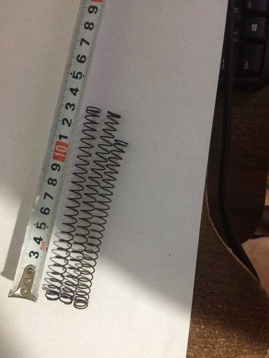 ригеля и пружины  на большой реечный   гаражный замок